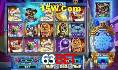 Jackpots e promoções na 63Bet